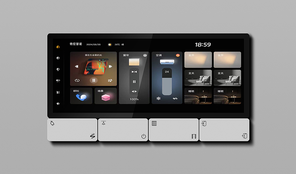 南爾智能F5多功能面板發(fā)布，重新定義未來(lái)智慧生活